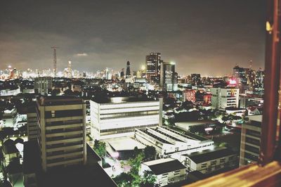 View of buildings in city