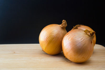 Close-up of oranges on table