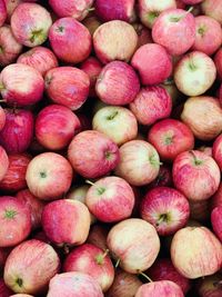 Full frame shot of apples