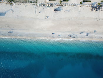 Scenic view of sea shore