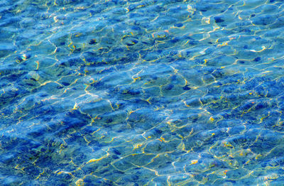 Full frame shot of swimming pool