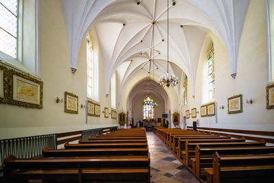 Corridor of building
