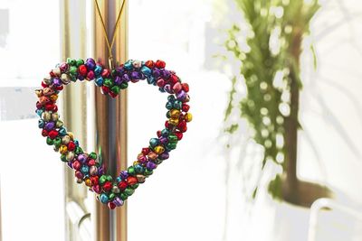 Close-up of multi colored decoration