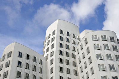 Low angle view of building against sky