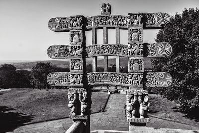 View of built structure against sky