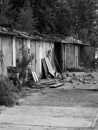 View of old abandoned house