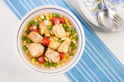 Close-up of salad in bowl