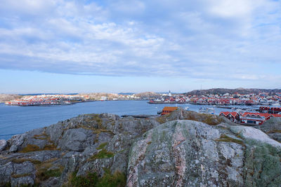 View of cityscape against sky