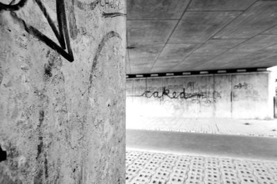 View of building wall