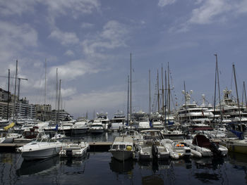 Monaco at the mediterranean sea