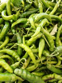 Full frame shot of vegetables for sale in market