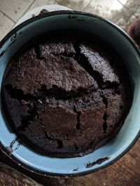 Close-up of chocolate cake