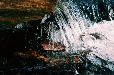 Close-up of splashing water