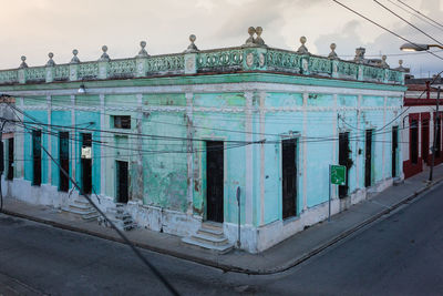 Panoramic shot of building against sky