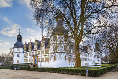Neuhaus castle, former residence of bishop princes in north rhine-westphalia, paderborn, germany