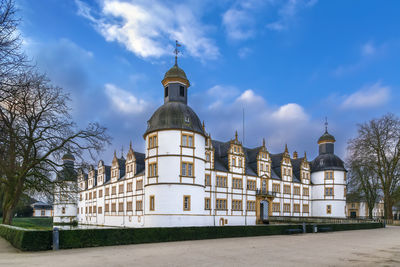 Neuhaus castle, former residence of bishop princes in paderborn, germany