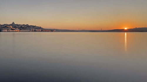 Istanbul the dream city. cityscape from istanbul in early morning time.