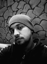 Portrait of young woman