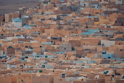 Full frame shot of residential buildings