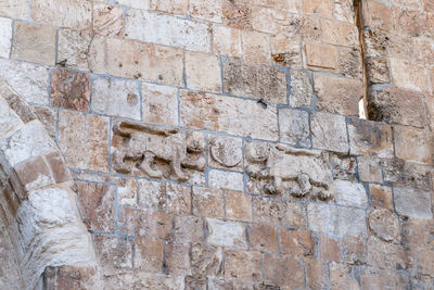 Full frame shot of stone wall