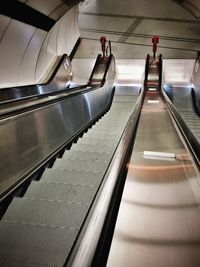 Staircase in modern building