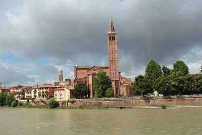 River with buildings in background