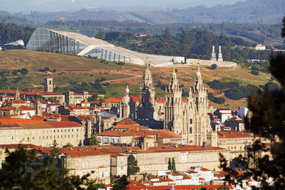 Santiago de compostela in galicia, spain