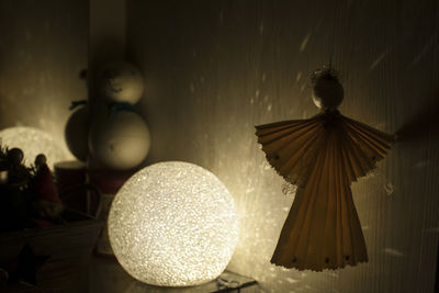 Close-up of christmas decoration