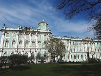 View of historic building against sky