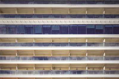 Full frame shot of modern building