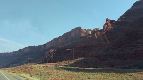 View of mountain against sky