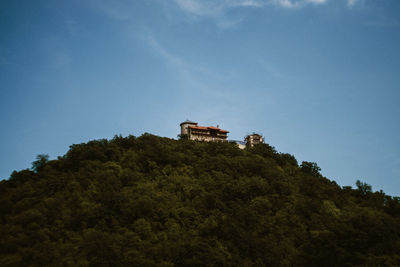 Low angle view of building against sky