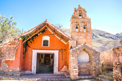 Exterior of old house