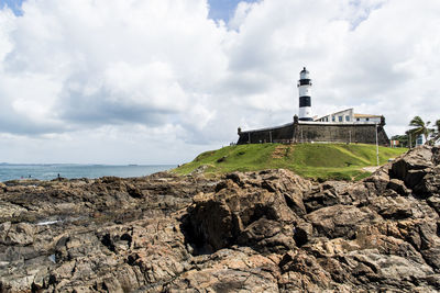 Farol da barra. the biggest postcard of the city of salvador 