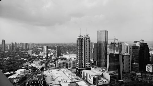 Cityscape against sky