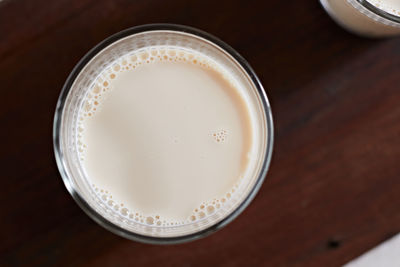 Close-up of coffee on table