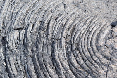 Lava circles - big island hawaii