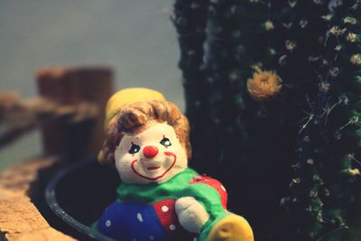 Close-up of stuffed toy
