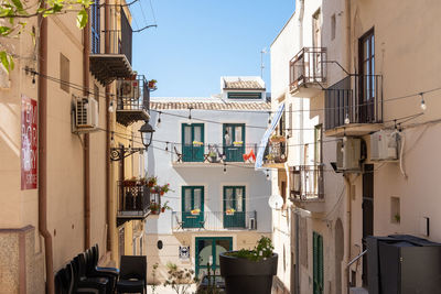 View of buildings in city