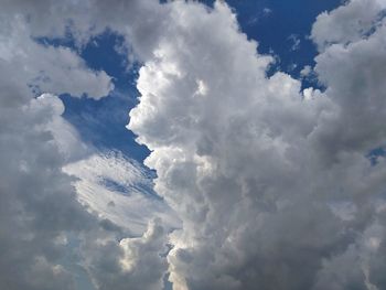 Low angle view of cloudscape