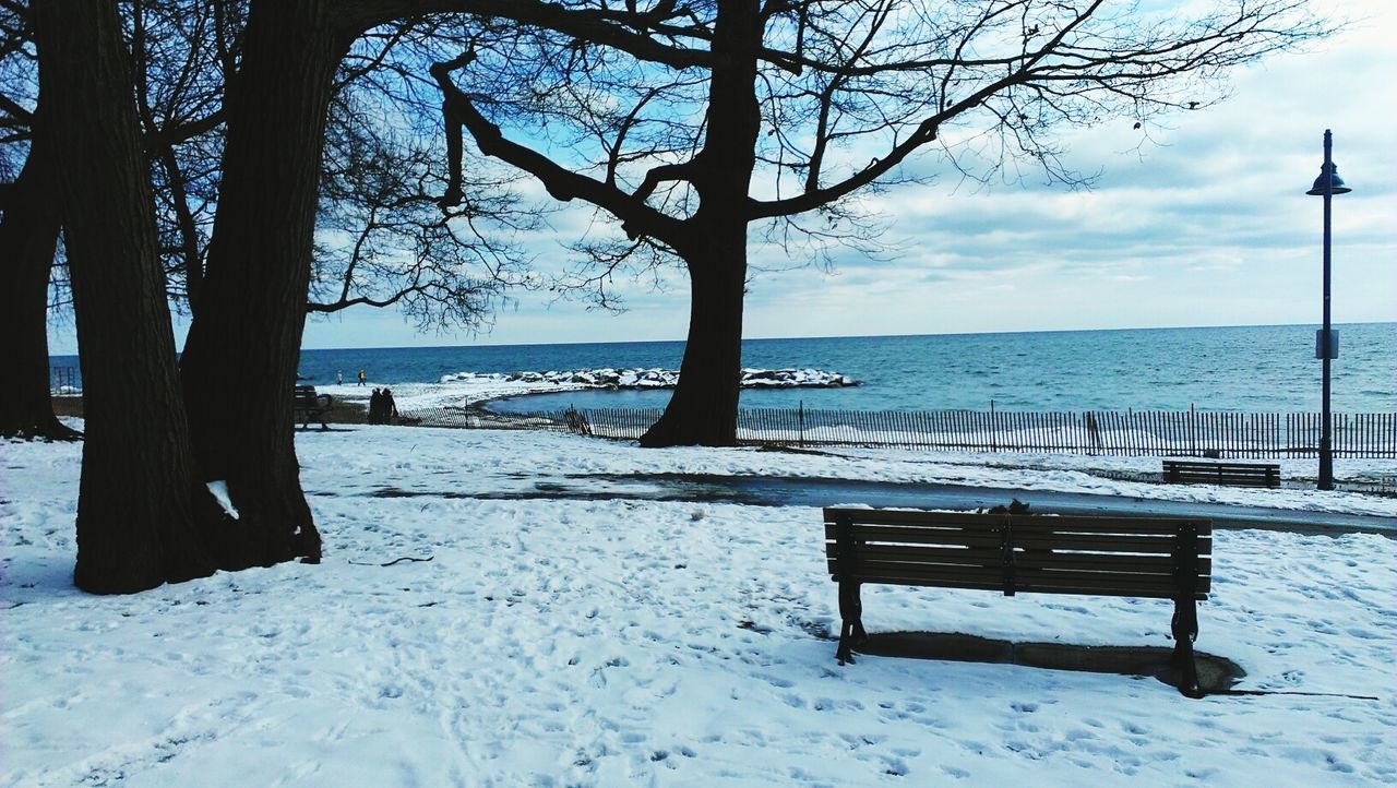 Winter at The beaches