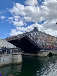 View of building by river