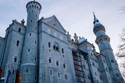 Low angle view of historical building