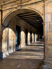 Corridor of building