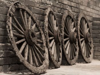 Close-up of wood against wooden wall