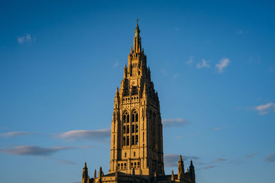 Low angle view of building against sky