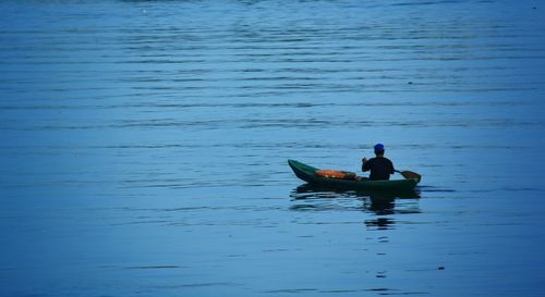 Boat in sea