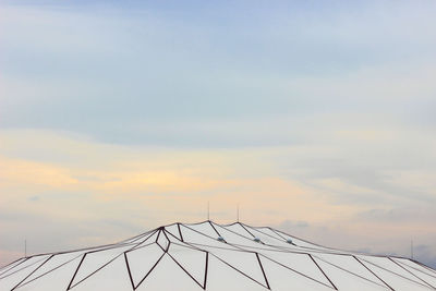 Low angle view of building against sky