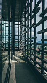 Interior of empty building