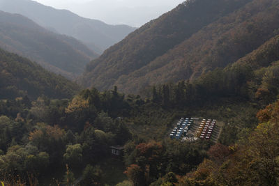 Scenic view of mountains